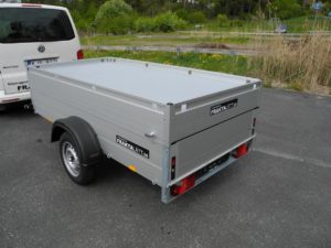 Anssems GT 750 släpvagn med kåpa