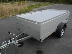 Anssems GT 750 släpvagn med kåpa