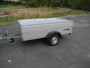 Anssems GT 750 släpvagn med kåpa