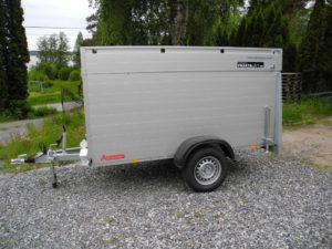 Anssems GTB 1200 släpvagn med kåpa