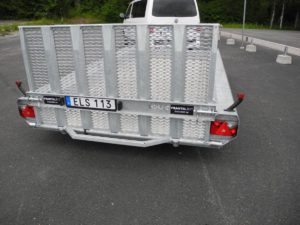 Hulco Terrax entreprenadsläp 3000 kg