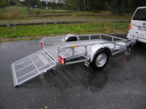 Bålsta-släpet Mini 1500 B entreprenadsläp