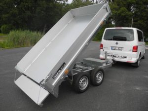 Saris 2000 släpvagn, tipp