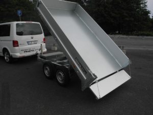 Saris 2000 släpvagn, tipp