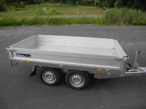 Saris 2000 släpvagn, tipp