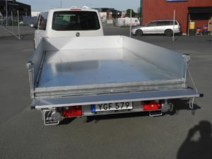 Saris 3500 släpvagn, tipp