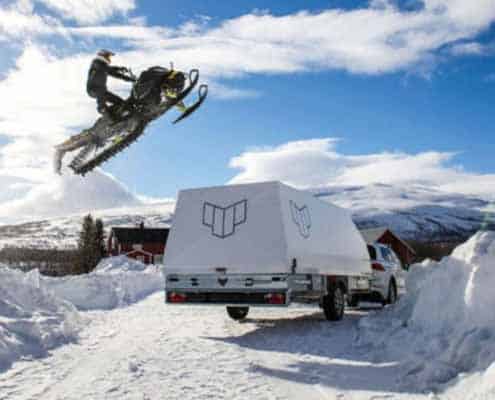 Släpvagnar för skoter, ATV och gocart